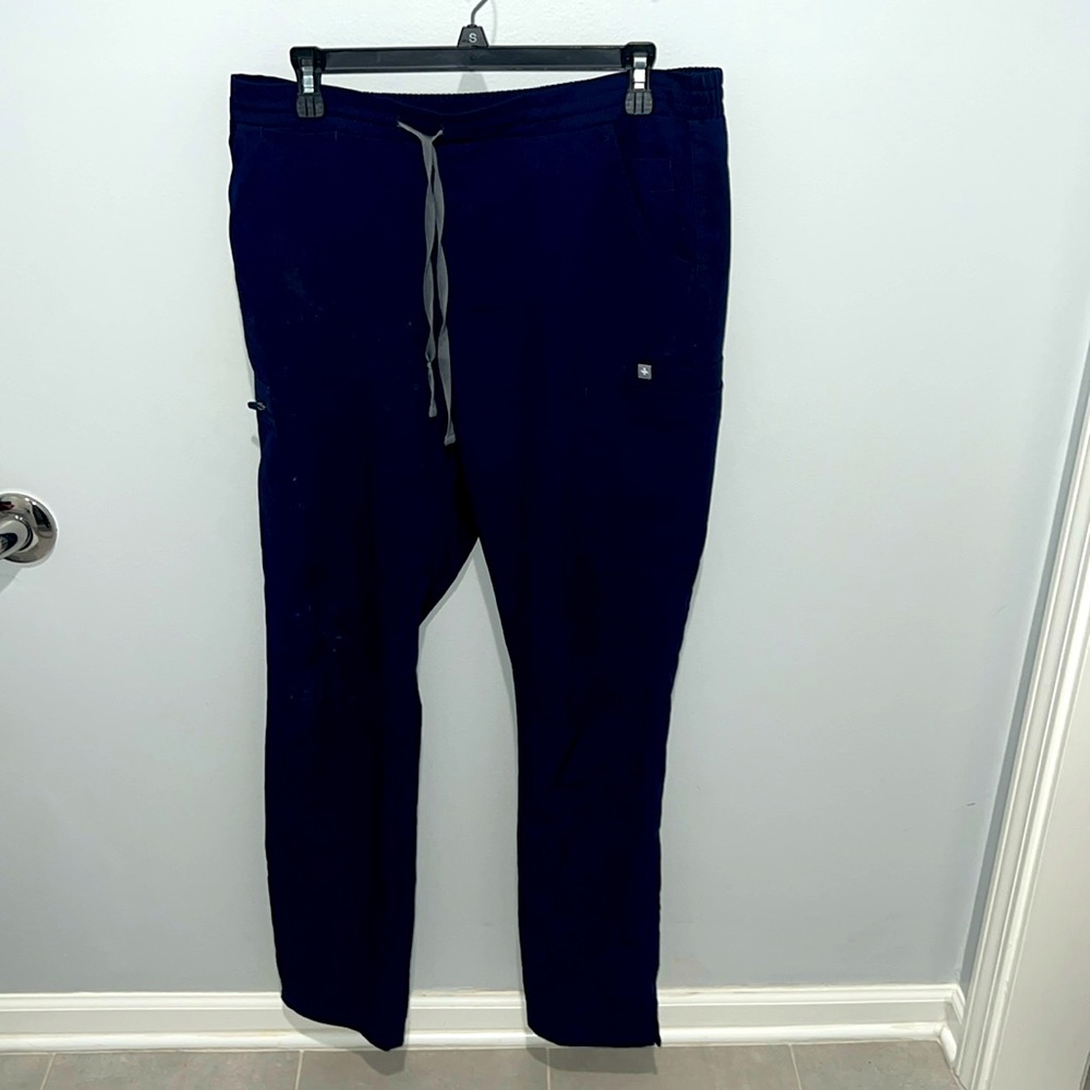 Navy Blue Figs Pants